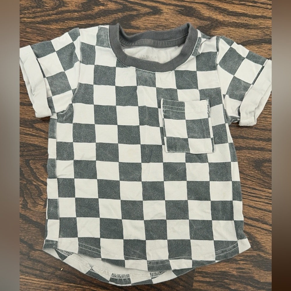 Little Bipsy checkered shirt